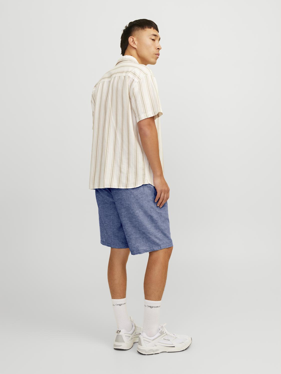 JPSTACE SUMMER LINEN BLEND SHORTS